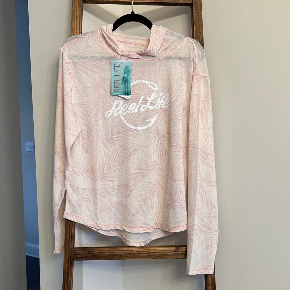 Reel Life Women's Pink Long Sleeve Top